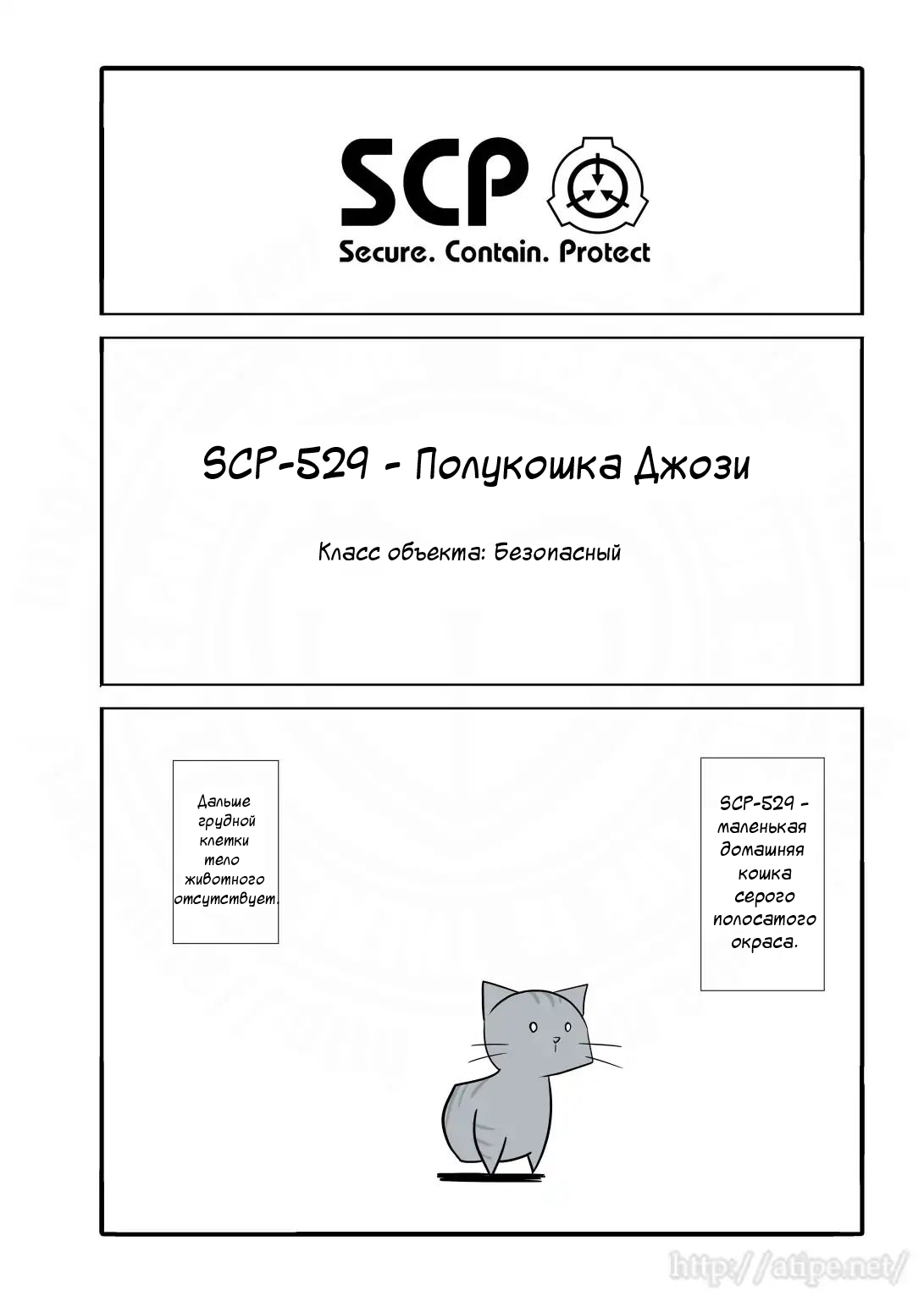 Упрощенный SCP 1 - 25 SCP-529